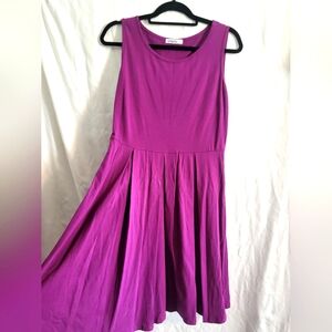 Purple dress